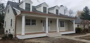 half round copper gutter