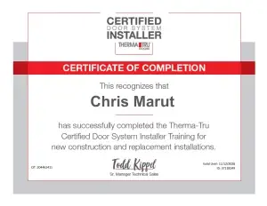 a certificate of completion