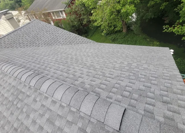 GAF Oyster Grey new roof installed in shelton CT