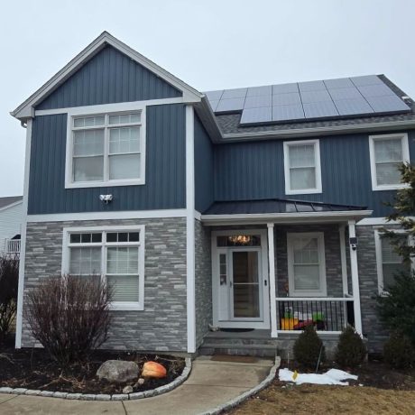 Board and Batten CertainTeed siding installed in Fairfield County CT