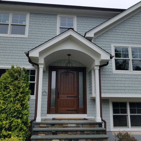 Front Door and New Portico