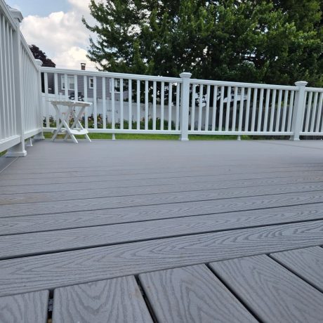 Trex decking pebble gray