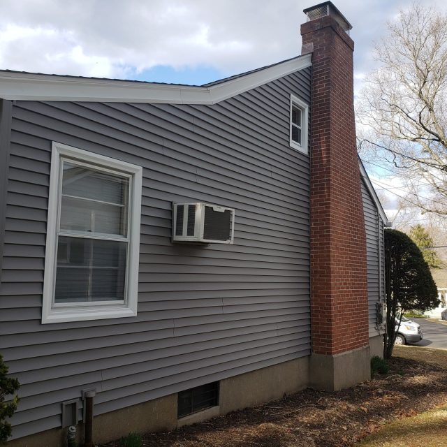 Vinyl Siding Charcoal Gray
